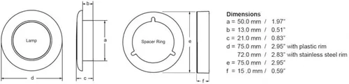 Miniatura 2 de Hella Luz interior 2XT 980 502-241
