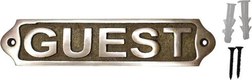 Miniatura 23 de Placa de puerta de latón Sam Star Acabado antiguo Fácil instalación DIY Mejor placa decorativa para el hogar, hombres, mujeres, oficina
