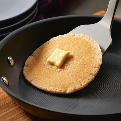 Miniatura 2 de Circulon Radiance - Sartén antiadherente anodizada dura, apta para lavavajillas, juego de sartenes aptas para horno, juego de utensilios de cocina