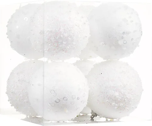 Miniatura 9 de 12 unidades de adornos de bolas de Navidad, adornos de bolas de Navidad en oro rosa, perlas de plástico irrompibles para colgar para fiestas