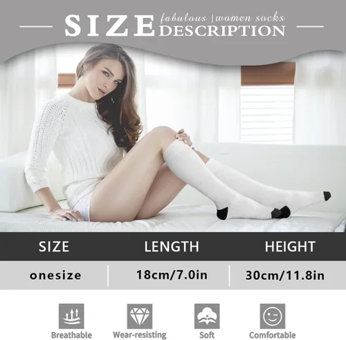 Miniatura 3 de devor Dress Socks Knee Socks Girl Mid Crew Sock Fashion lesbian gay gay Prides bi Prides Socks
