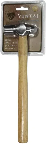 Miniatura 5 de The Beadsmith Vintaj - Martillo de joyero Ball Pien de 8 onzas, 11 pulgadas