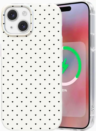 Miniatura 24 de I-MGAE-IN-AR Funda compacta para iPhone 13 Pro, diseño colorido de flores iridiscentes, protección de grado militar a prueba de golpes, funda