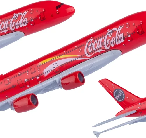 Miniatura 4 de Modelo Plane 1:400 Modelo Airbus 380 Avión Metal Plane Die-Cast Aleación Aviones para Regalo y Colección S-coca