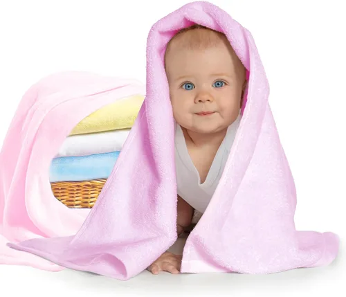 Baby So... Suave y cálida – Mantas de felpa para bebé, azul, rosa, amarillo, blanco para niños, niñas, niños, recién nacidos, bebés, niños pequeños,
