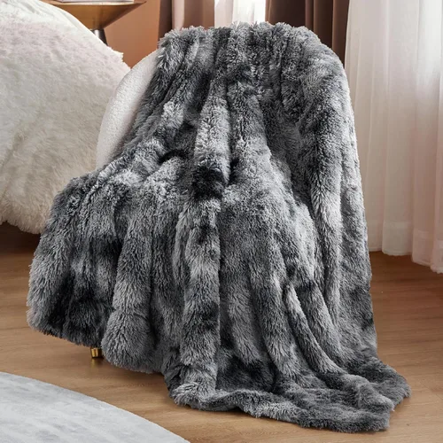 Miniatura 6 de Bedsure GentleSoft Manta de Tiro de Piel Sintética Esponjosa y Suave para Sofá, Forro Polar Sherpa Suave Regalos Acogedores para Mujeres, Manta