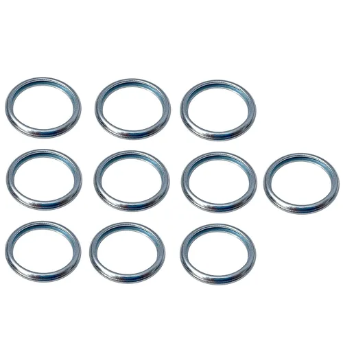 Paquete de 10 juntas de tapón de drenaje de aceite 803916010 compatibles con tapón de drenaje de aceite Subaru, arandela trituradora, Outback,