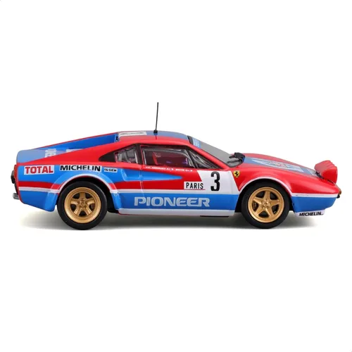 Miniatura 8 de Bburago Ferrari Racing 308 GTB (1982) Super Car - Escala 1:43 - Increíblemente detallada réplica de fundición a presión modelo coleccionable