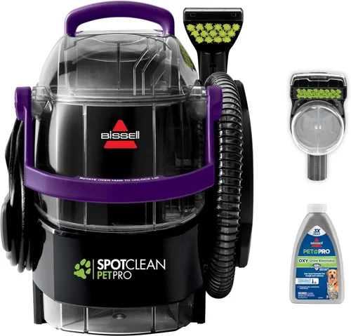 Bissell SpotClean Pet Pro - Limpiador de alfombras portátil, 2458
