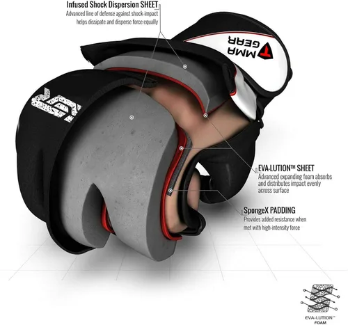 Miniatura 4 de Guantes MMA Grappling Muay Thai Boxeo Entrenamiento Artes Marciales Sparring
