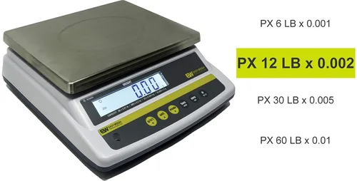 Miniatura 5 de Nuevo Easy Weigh PX-Series - Batería rápida y confiable y control de porciones operado por CA (PX-12 LB-PL)