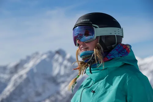 Miniatura 5 de Giro Gafas de esquí Lusi - Gafas de snowboard para mujer Polvo de nube de erizo