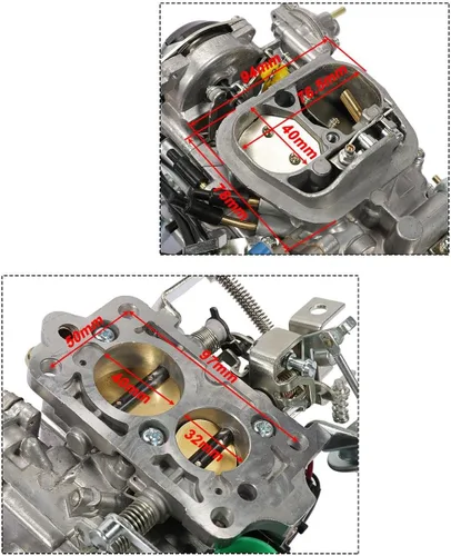 Miniatura 6 de Partol Carburador 22R para Toyota Pickup Carburador 1981-1987 TOY-505 TOY-507 2.4L Carburador Carb, estrangulador automático
