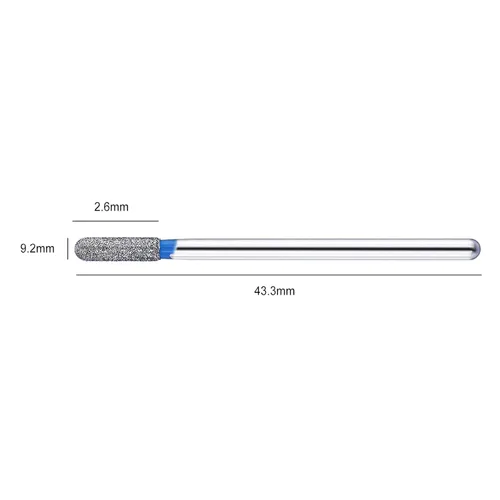 Miniatura 4 de Broca eléctrica para cutículas, broca de carburo de 3/32 pulgadas, lima de arte de uñas puntiaguda para fresadora, herramienta de corte de manicura