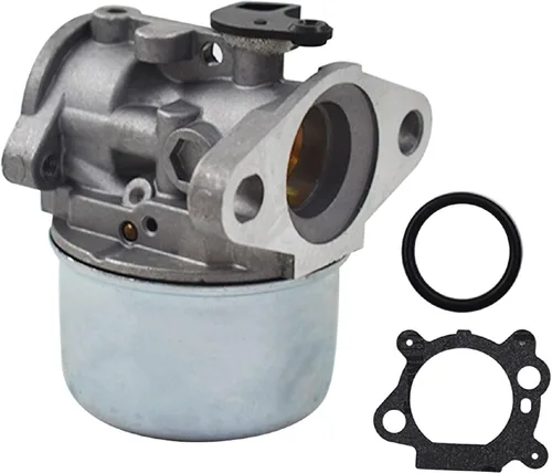 Miniatura 2 de munirater 799868 Carburador con junta y junta tórica de repuesto para cortacésped Briggs & Stratton 799868 498170 498254 497314 497347