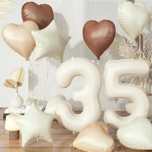 Miniatura 11 de Globo grande de aluminio 60, 40 pulgadas, color verde azulado oscuro, globo autoinflable del número 60 para hombres de 60 cumpleaños, globos de Azul