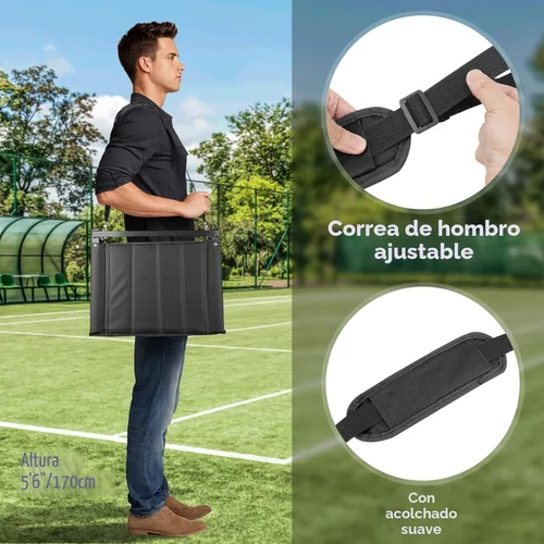 Miniatura 7 de APEXUP Asientos de estadio con soporte trasero, asiento portátil para gradas con bolsillo grande y soporte para tazas, silla ancha para estadio
