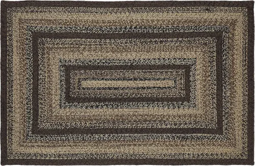 Miniatura 4 de Colección Cappuccino Premium trenzada Primitivo, rústico, estilo granja Yute/algodón 30 días sin riesgo Alfombra decorativa / tapete
