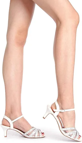 Miniatura 8 de Dream Pairs Nina - Sandalias de tacón bajo para mujer