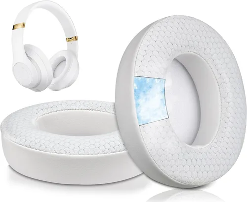 Miniatura 16 de SoloWIT Almohadillas de gel refrescante de repuesto para auriculares Beats Studio 2 y Studio 3 con cable e inalámbricos, almohadillas con espuma