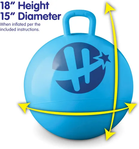 Miniatura 7 de Hedstrom Pelota Saltarina Azul de 15