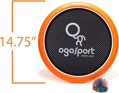 Miniatura 6 de Set de discos para jugar OgoSport Mezo , L, Azul y anaranjado