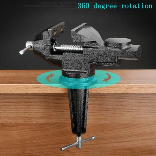 Miniatura 4 de MYTEC Tornillo de banco para el hogar, 2.5" negro