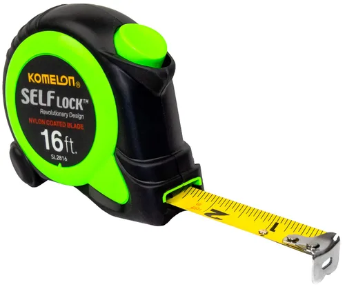 Komelon SL2816; Cinta métrica autobloqueante de 16' x 3/4"