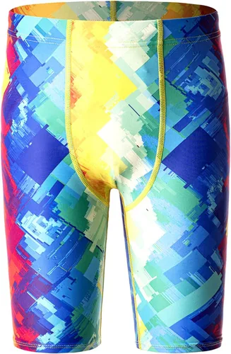 Miniatura 25 de DEVOROPA Jammers de Natación para Niños, Trajes de Baño de Equipo Competitivo Juvenil, Traje de Baño de Carreras, Pantalones Cortos de Natación