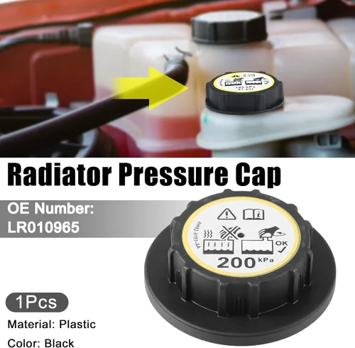 Miniatura 2 de ACROPIX Tapa de depósito de refrigerante a presión de radiador para Land Rover Discovery 5 Supercharged Gasolina - Paquete de 1 unidad color negro