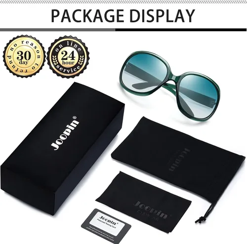 Miniatura 192 de Joopin Lentes de sol de gran tamaño para mujer, polarizados, grandes, para conducción, protección UV, grandes sombras