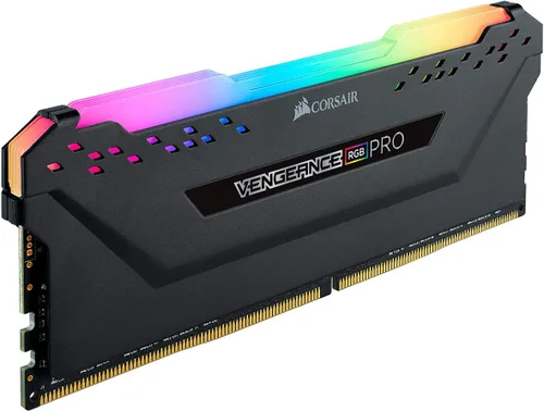 Miniatura 2 de Corsair Vengeance RGB Pro 16GB (1x16GB) DDR4 3600 (PC4-28800) C18 optimizado para AMD Ryzen - Negro (CMW16GX4M1Z3600C18)