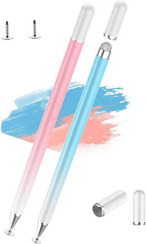 Lápiz capacitivo magnético de 2 en 1 con disco para pantallas táctiles, compatible con iPhone/iPad/Android/Microsoft/Surface y todas las pantallas