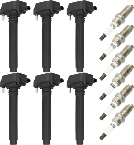 Miniatura 16 de OCPTY Paquetes de bobinas y bujía para DG521, 5C1716 compatible con Ford 2009-2013 para Expedition 5.4L/V8, 2009-2014 para Lincoln para Navigator
