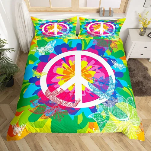 Miniatura 12 de Lindo juego de ropa de cama con dinosaurios, juego de funda de edredón con dibujos animados de cactus, funda de edredón decorativa, funda de edredón