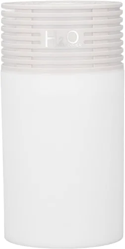 Miniatura 5 de Colorido Mini Humidificador Portátil 2 Velocidades Auto Apagado USB 300ML para Coche Hogar Escritorio (Blanco)