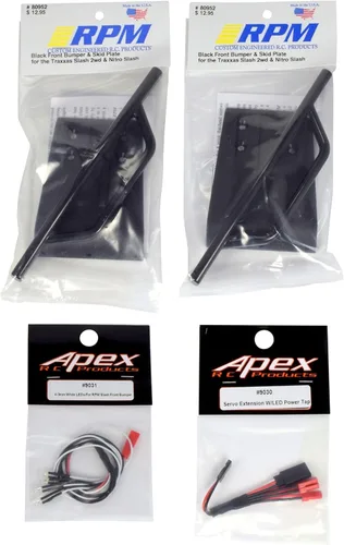 Miniatura 3 de RPM RC Products Parachoques Delantero W/Luces LED Combo - Compatible con Traxxas Slash 2WD #2004