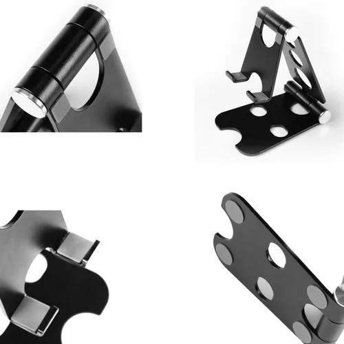 Miniatura 3 de Soporte para tableta Kado con soporte de cable Soporte de teléfono plegable de aleación de aluminio Compatible with iPad mini/Air/Pro 11/12.9