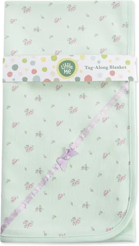 Miniatura 25 de Mantas Little Me para bebé Niñas Mantas para conejos bebés Manta de recepción para envolver Conejitos para bebés