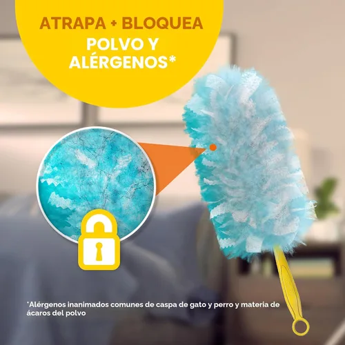 Miniatura 5 de Swiffer Dusters - Recambios de plumero multisuperficie, aroma a lavanda, 10