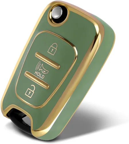 Miniatura 10 de Estuche para Llave Inteligente de TPU Funda Protectora Compatible con Azera Elantra GT EQUUS Genesis Coupe Santa FE Sonata Tucson Veloster KIA
