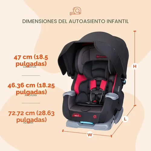 Miniatura 3 de Baby Trend Cover Me™ Asiento de automóvil convertible 4 en 1, Scooter