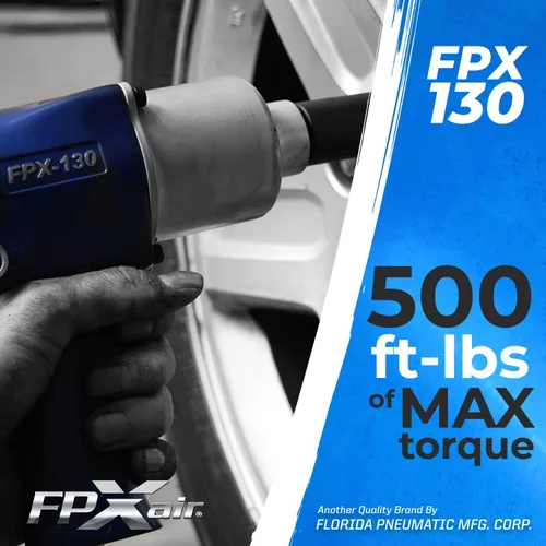 Miniatura 4 de FPXAIR Llave de impacto de aluminio de 1/2 ": FPX-130, Herramientas eléctricas automotrices para mecánica, herramientas de garaje