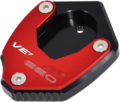 Miniatura 5 de Soporte para Kawasaki para VERSYS 650 2015-2021, almohadilla de soporte lateral para motocicleta, extensor, soporte de pie, almohadilla de extensión