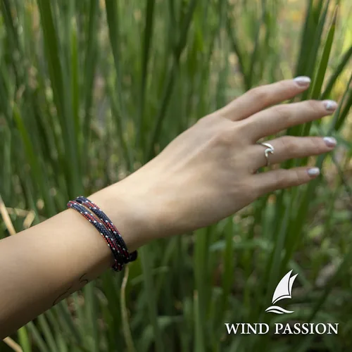 Miniatura 26 de Wind Passion Pulsera para hombre con cuerda mono con estilo náutico trenzado
