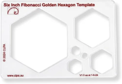 Miniatura 17 de Plantilla de Stencil Cuadrada de 12.7 cm para Dibujo y Trazado: Una Plantilla Cuadrada Inspirada en Fibonacci para Artistas Permite la Aplicación