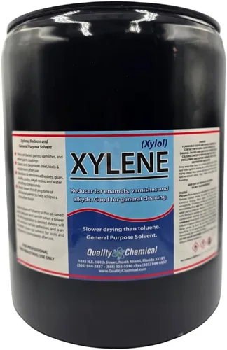 Quality Chemical Xileno – Más delgado, solvente, limpiador – cubo de 5 galones – 640 oz (paquete de 1)