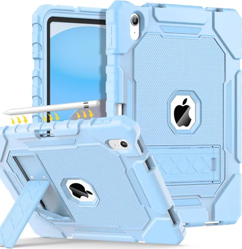 Miniatura 13 de Grifobes Funda para iPad A16 de 11ª Generación de 11 pulgadas 2025 / Funda para iPad de 10ª Generación de 10.9 pulgadas 2022, Funda Resistente