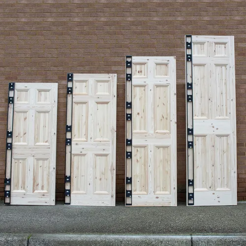 Miniatura 5 de Trend AnyDoor - Kit de plantilla de bisagra de tope, ajustable de 2'6" a 9', enruta rápida y precisamente bisagras cuadradas o de radio en puertas