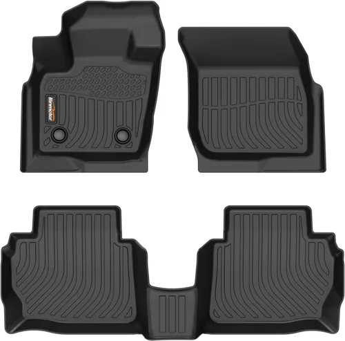 Miniatura 12 de Alfombrillas de TPE para Toyota Highlander 2014-2019 7 y 8 asientos, protección para todo tipo de clima, forros de piso de automóvil resistentes